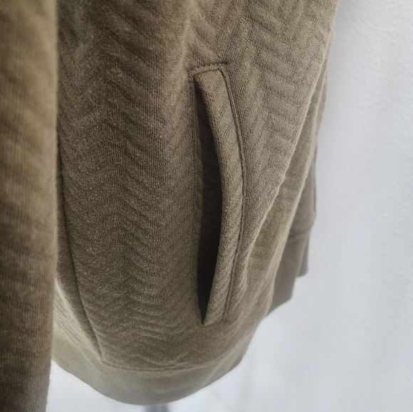 Banana Republic quilted full zip sweater - Picture 7 of 8